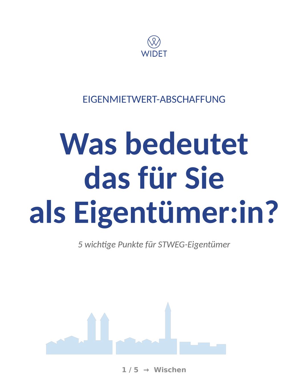 Eigenmietwert-Abschaffung: Was bedeutet das für Sie als Eigentümer:in?